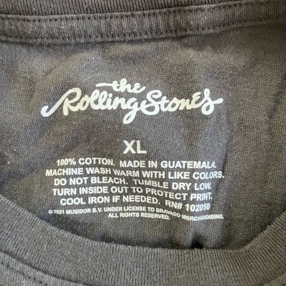 Rolling Stones T shirt for women size XL - Picture 3 of 3